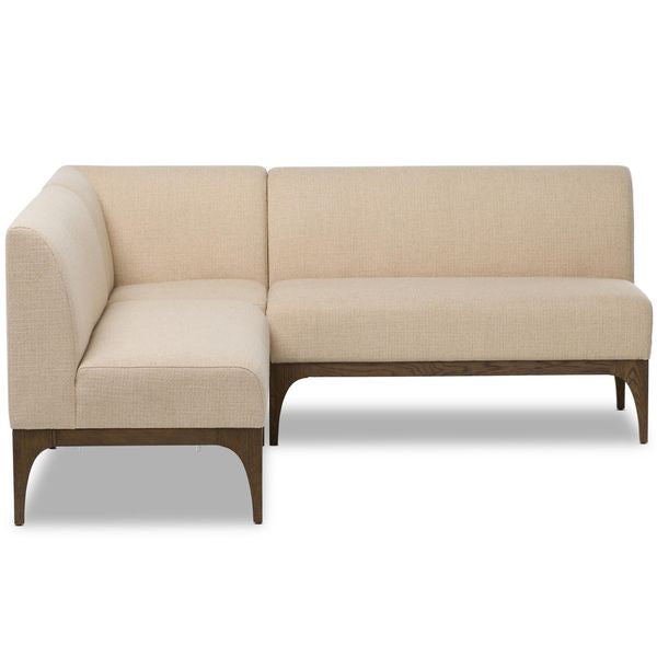 Abaso Rectangular Couchtisch, Whitewash Rustic