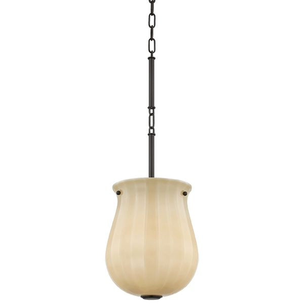 Nevins Semi Flush, Aged Brass