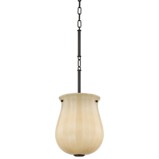 Nevins Semi Flush, Aged Brass