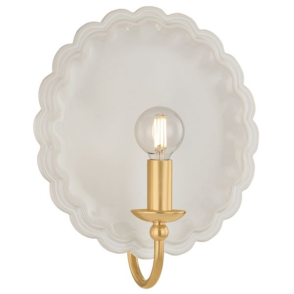Lisbeta Chandelier, Aged Brass