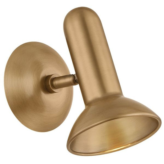 Theodore Flush Mount, Patina Brass